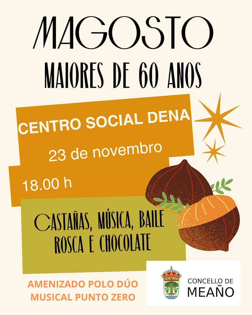 Magosto Para Maiores de 60 de Dena (2025) en Meaño