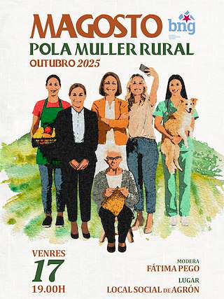 Fechas, información, programa, cartel, imágenes, mapa y ubicación de Magosto Pola Muller Rural (2025)  en  Ames