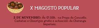 Fechas, información, programa, cartel, imágenes, mapa y ubicación de X Magosto Popular (2025)  en  Arbo