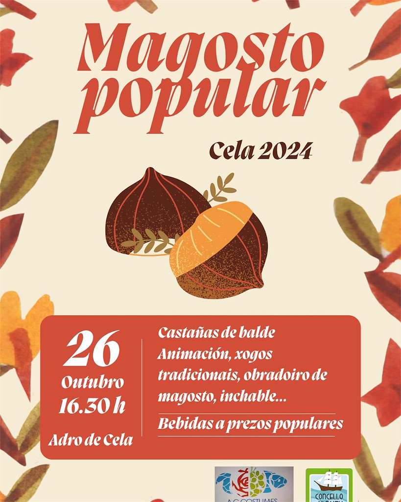 Magosto Popular de Cela en Bueu