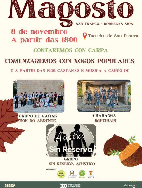Magosto Popular de Dornelas en Mos