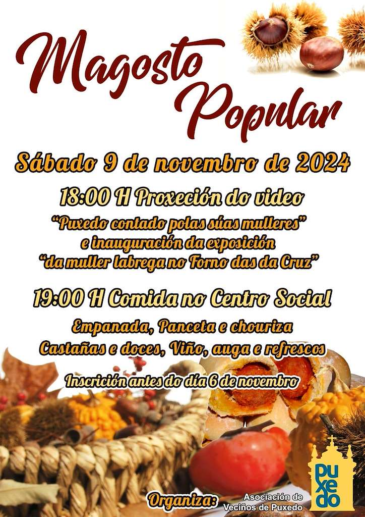 Magosto Popular de Puxedo en Lobios