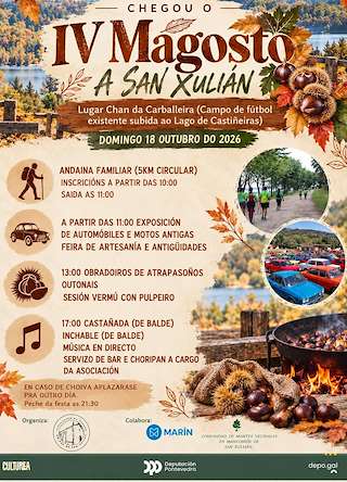 Fechas, información, programa, cartel, imágenes, mapa y ubicación de Magosto Popular de Seixo (2026)  en  Marín