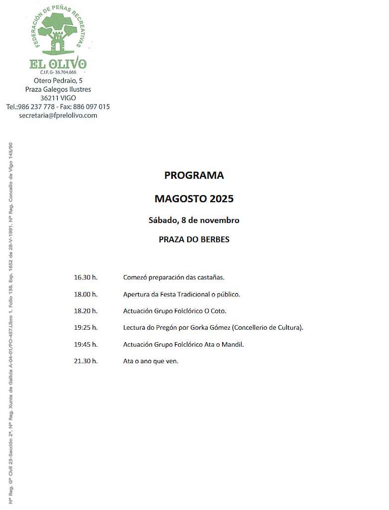 Magosto Popular do Berbés en Vigo