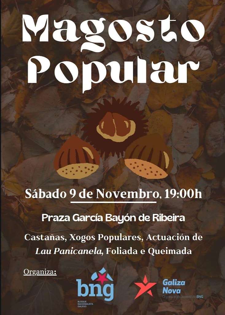 Magosto Popular en Ribeira