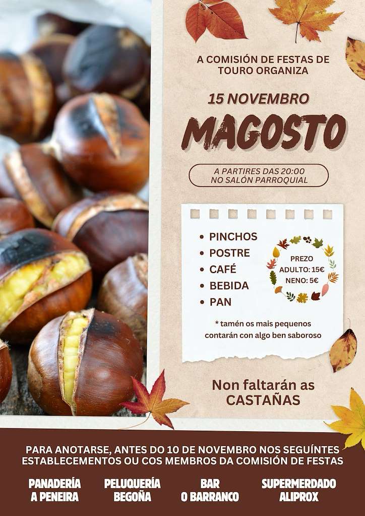 Magosto  en Touro