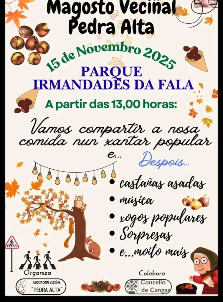 Magosto Veciñal de Pedra Alta  en Cangas de Morrazo