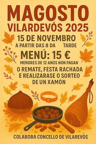 Fechas, información, programa, cartel, imágenes, mapa y ubicación de Magosto  en  Vilardevós