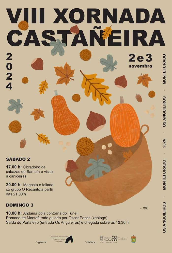 Magosto - VIII Xornada Castañeira dos Anguieiros en Quiroga