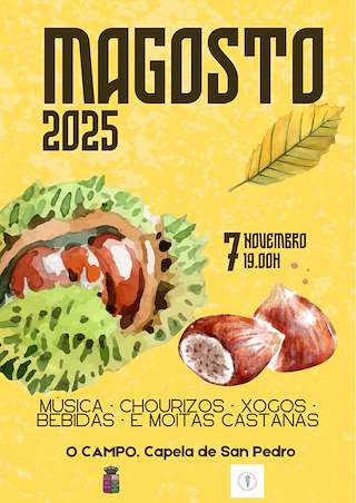 Fechas, información, programa, cartel, imágenes, mapa y ubicación de Magosto (2025) en Xunqueira de Ambía