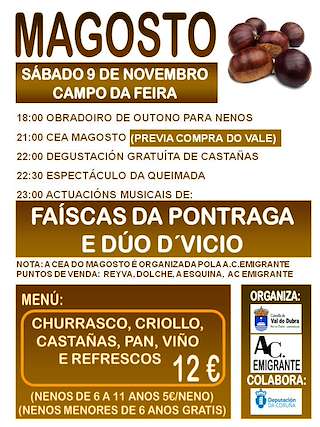 Magosto en Val do Dubra