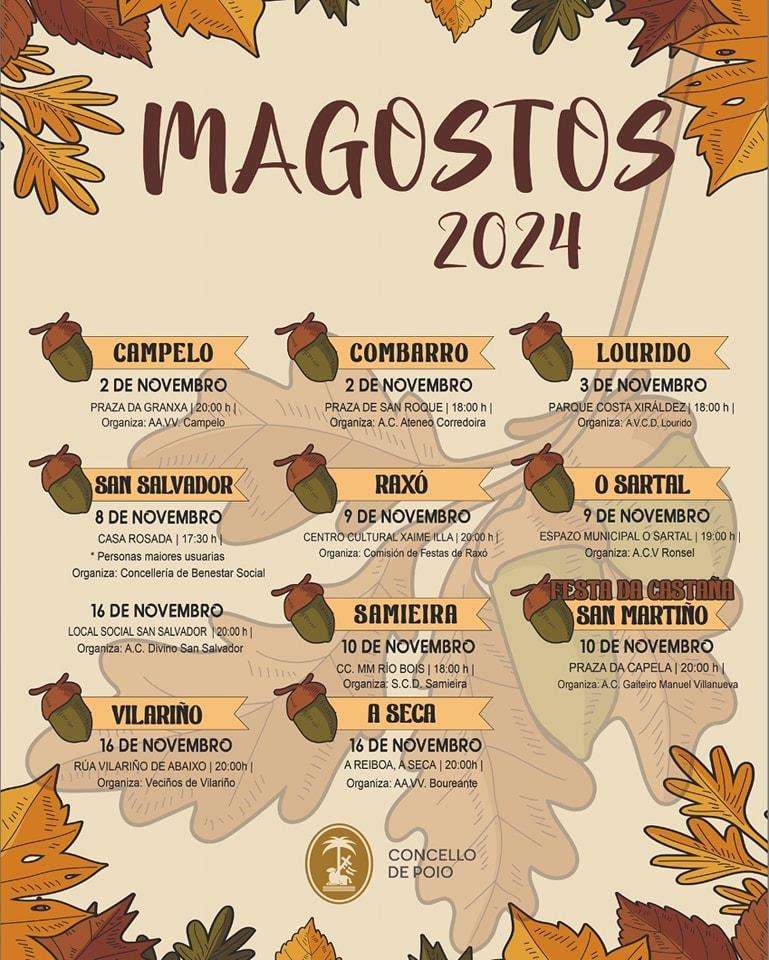 Magostos en Poio