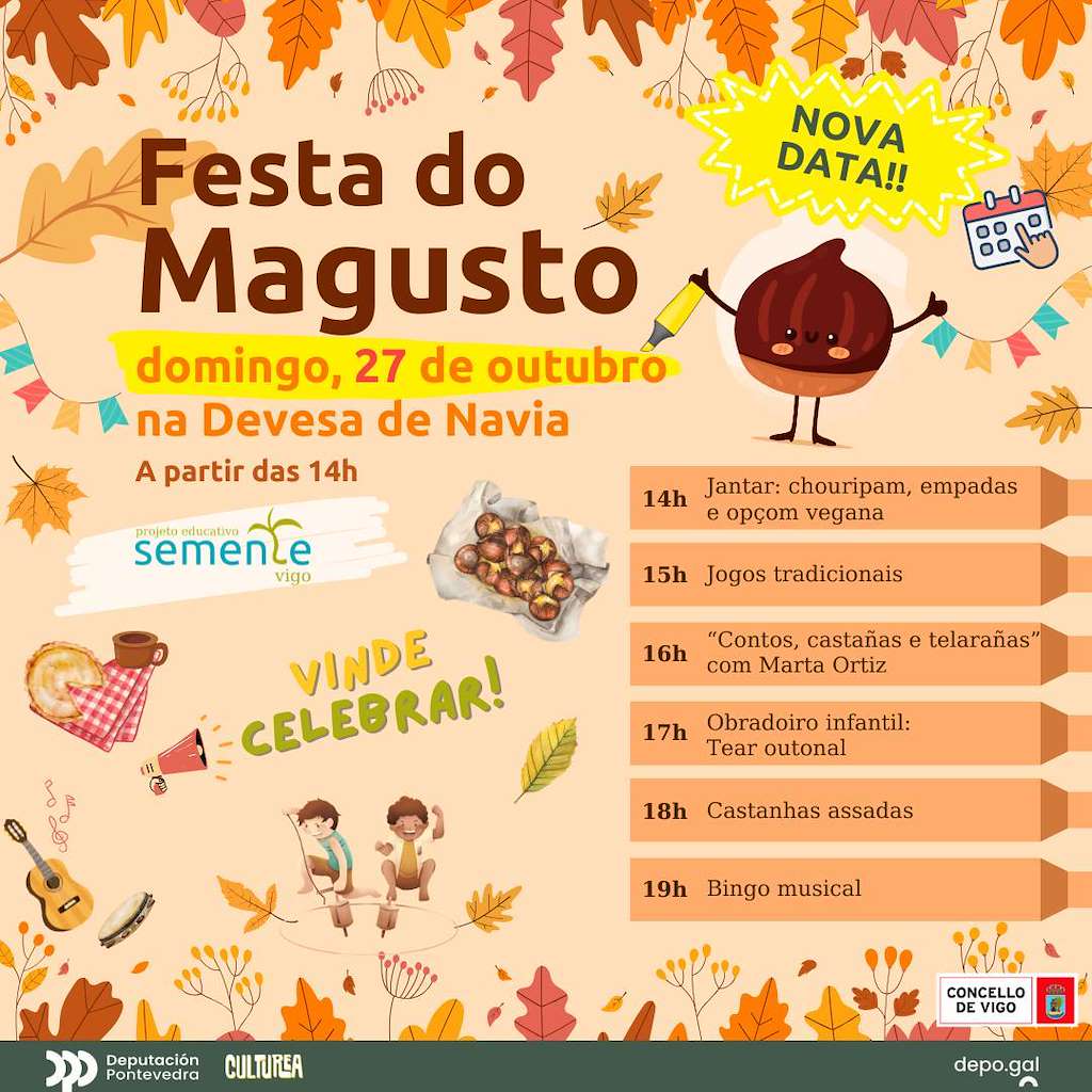 Magusto de Navia en Vigo