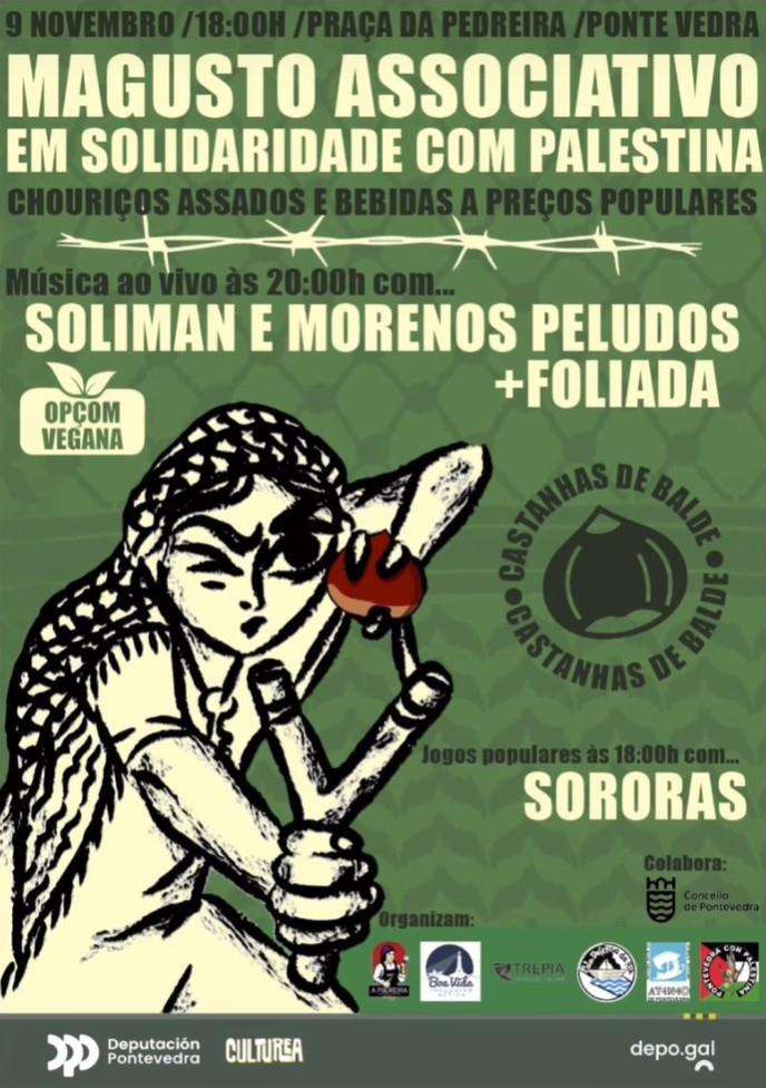 Magusto Solidaria con Palestina en Pontevedra