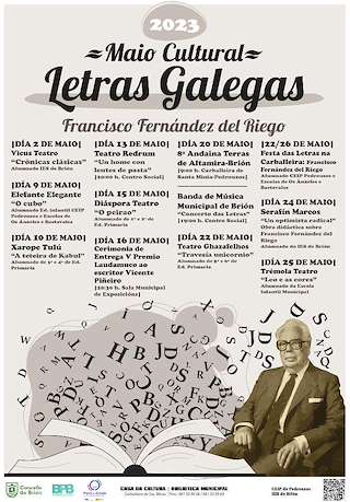Maio Cultural - Letras Galegas en Brión