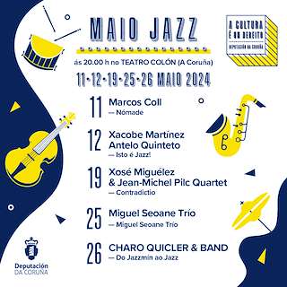 Maio Jazz (2026) en A Coruña