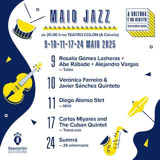 Maio Jazz (2026) en A Coruña