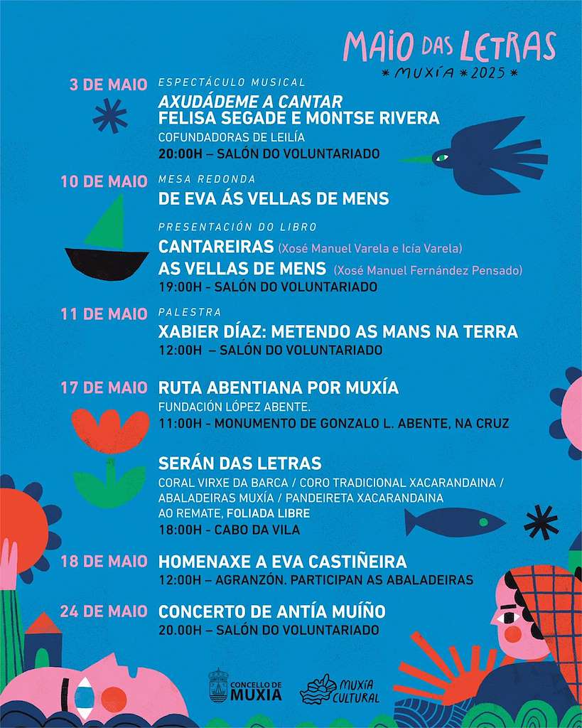 Maio das Letras en Muxía