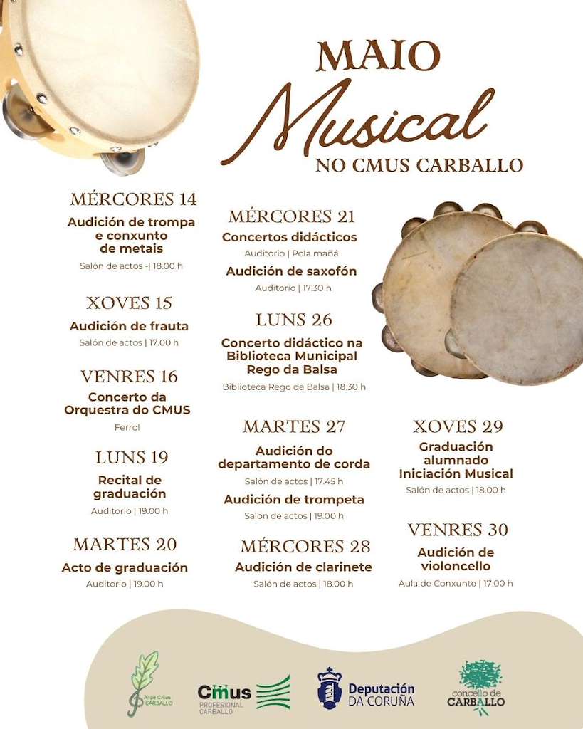 Maio Musical (2025) en Carballo