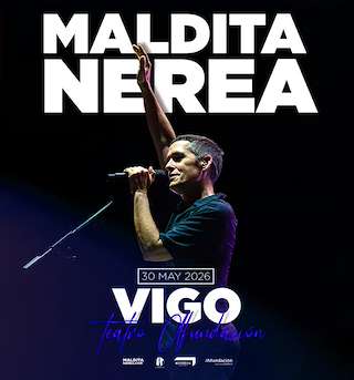 Fechas, información, programa, cartel, imágenes, mapa y ubicación de Maldita Nerea - Gira Origen: El camino de las canciones (2026)  en  Vigo