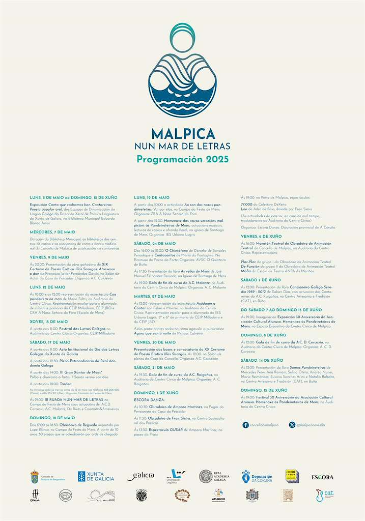 Malpica Nun Mar de Letras (2025)