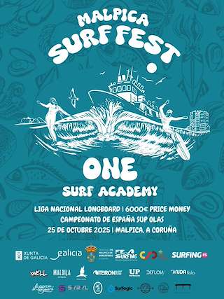 Fechas, información, programa, cartel, imágenes, mapa y ubicación de Malpica Surf Fest (2025)