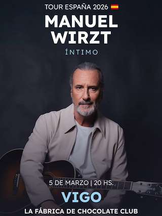Fechas, información, programa, cartel, imágenes, mapa y ubicación de Manuel Wirzt (2026)  en  Vigo