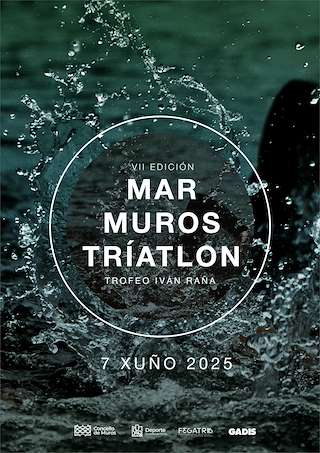 Fechas, información, programa, cartel, imágenes, mapa y ubicación de VII Mar de Muros Triatlón - Trofeo Iván Raña