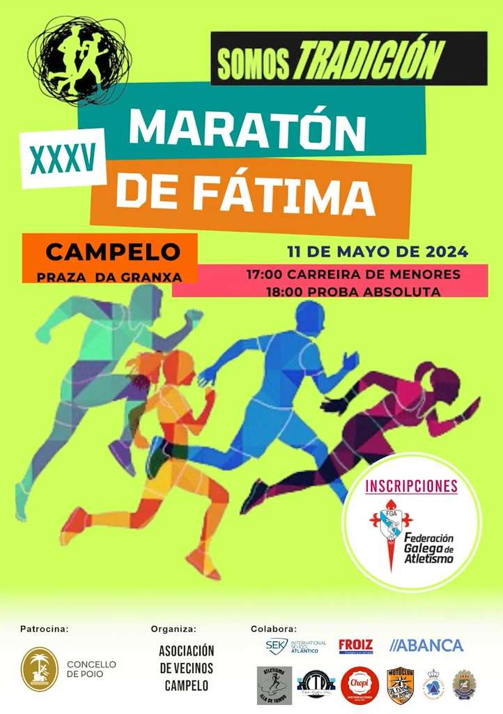 XXXIV Maratón de Fátima - Campelo (2024) en Poio