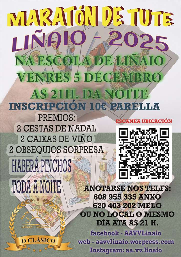 Maratón de Tute de Liñaio  en Negreira