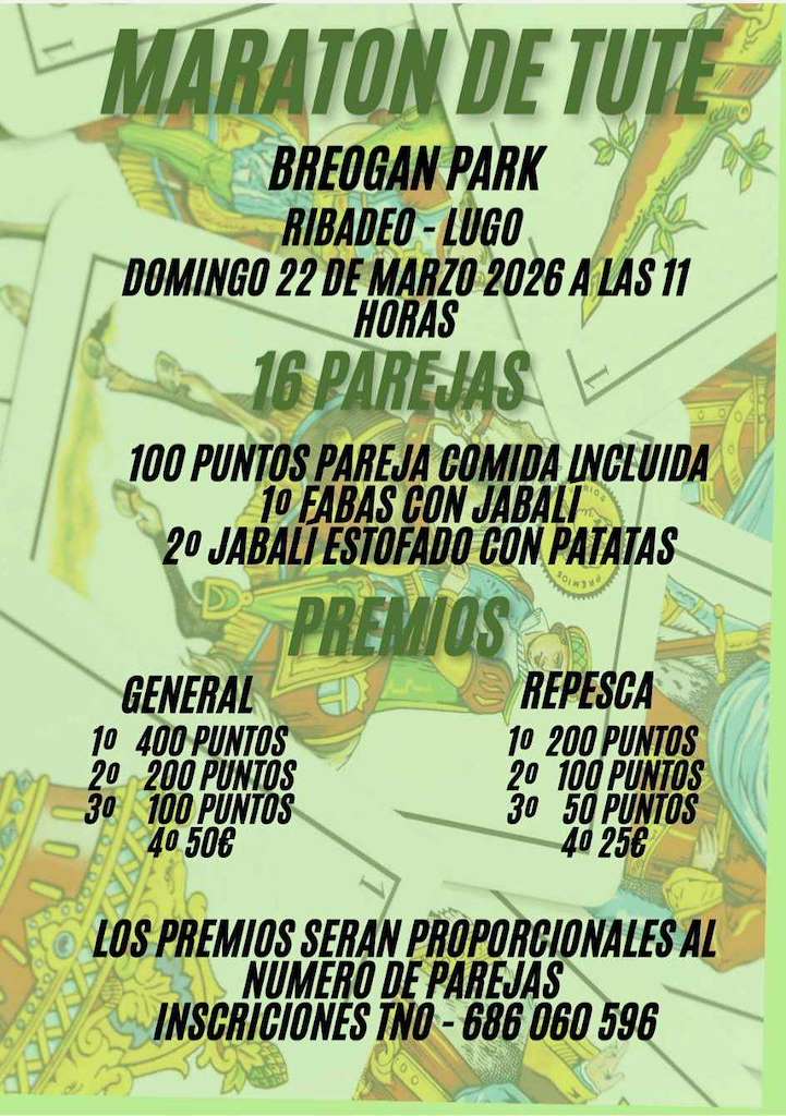 Maratón de Tute  (2026) en Ribadeo