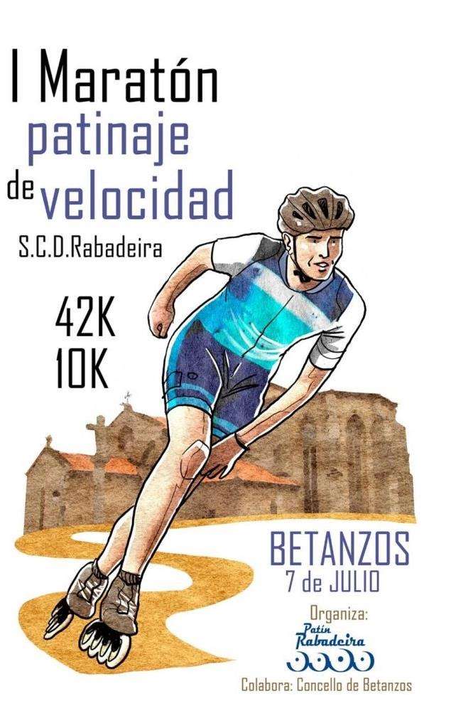 I Maratón Patinaje de Velocidad en Betanzos