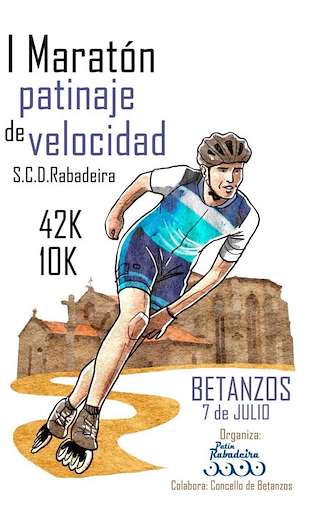 Fechas, información, programa, cartel, imágenes, mapa y ubicación de I Maratón Patinaje de Velocidad  en  Betanzos