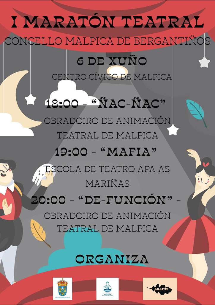 I Maratón Teatral  (2025) en Malpica de Bergantiños