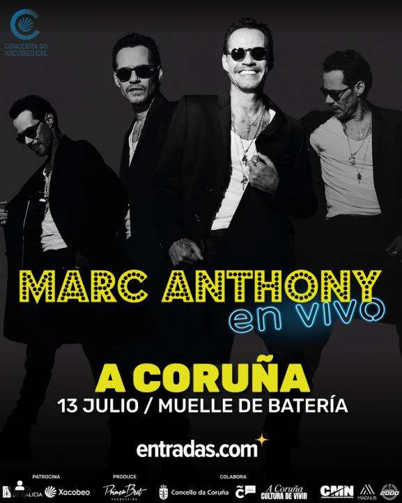 Marc Anthony en Concierto - Tour En Vivo (2025) en A Coruña