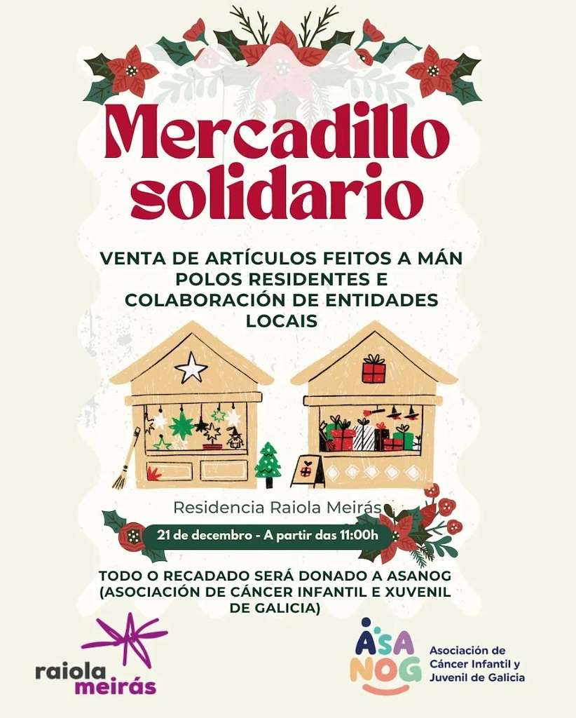 Marcadillo Solidario de Raiola Meirás (2025) en Sada