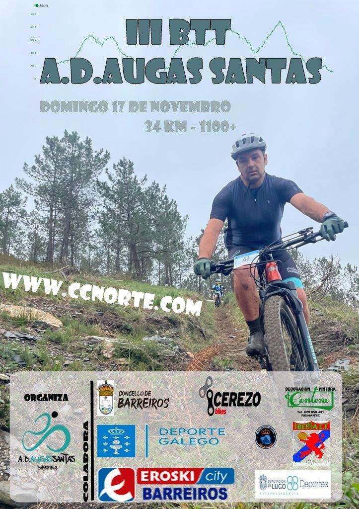 III Marcha BTT AD Augas Santas en Barreiros