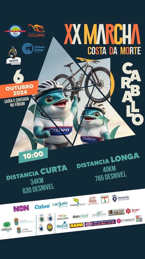 XX Marcha BTT Costa da Morte (2024) en Carballo