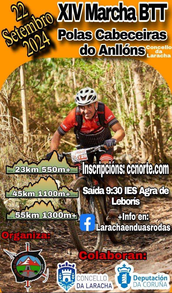 XIV Marcha BTT polas Cabeceiras do Anllons en Laracha