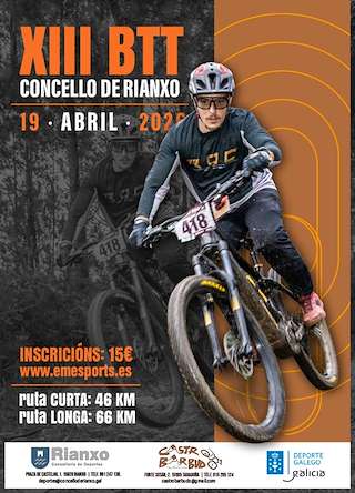 Fechas, información, programa, cartel, imágenes, mapa y ubicación de XIII Marcha BTT (2026) en Rianxo