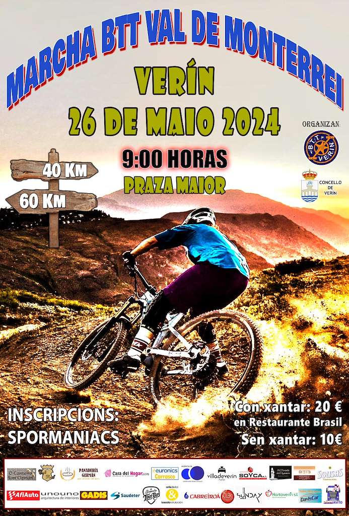 XIV Marcha BTT Val de Monterrei en Verín