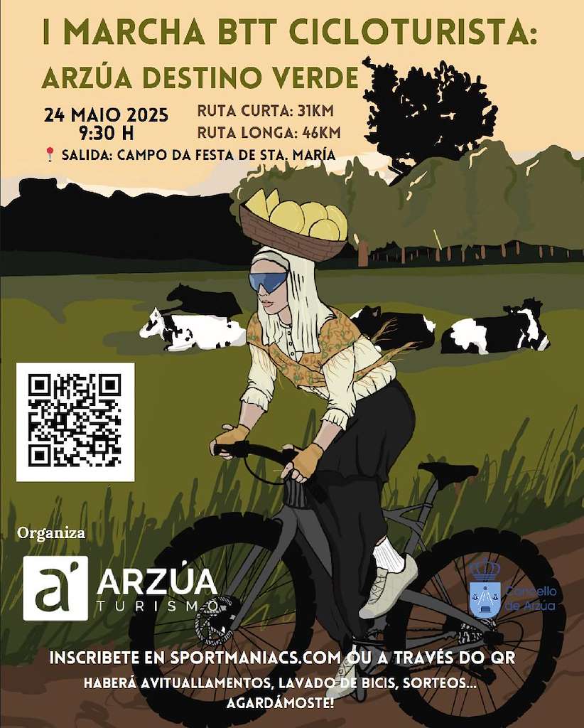 I Marcha Cicloturista BTT - Arzúa Destino Verde (2025)