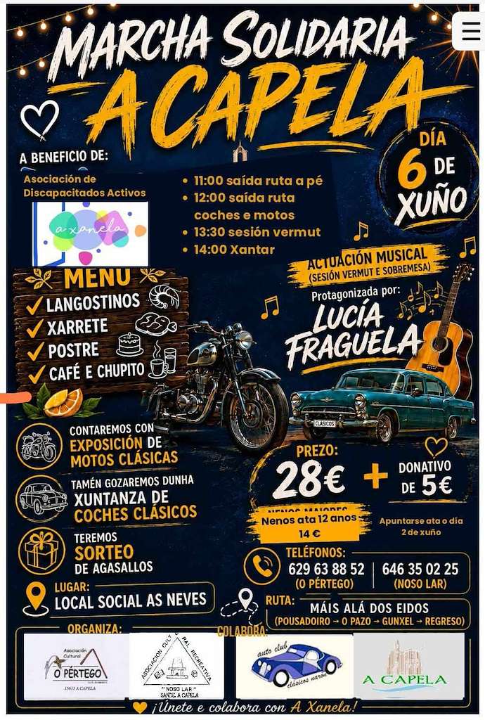 Marcha Solidaria  (2026) en A Capela