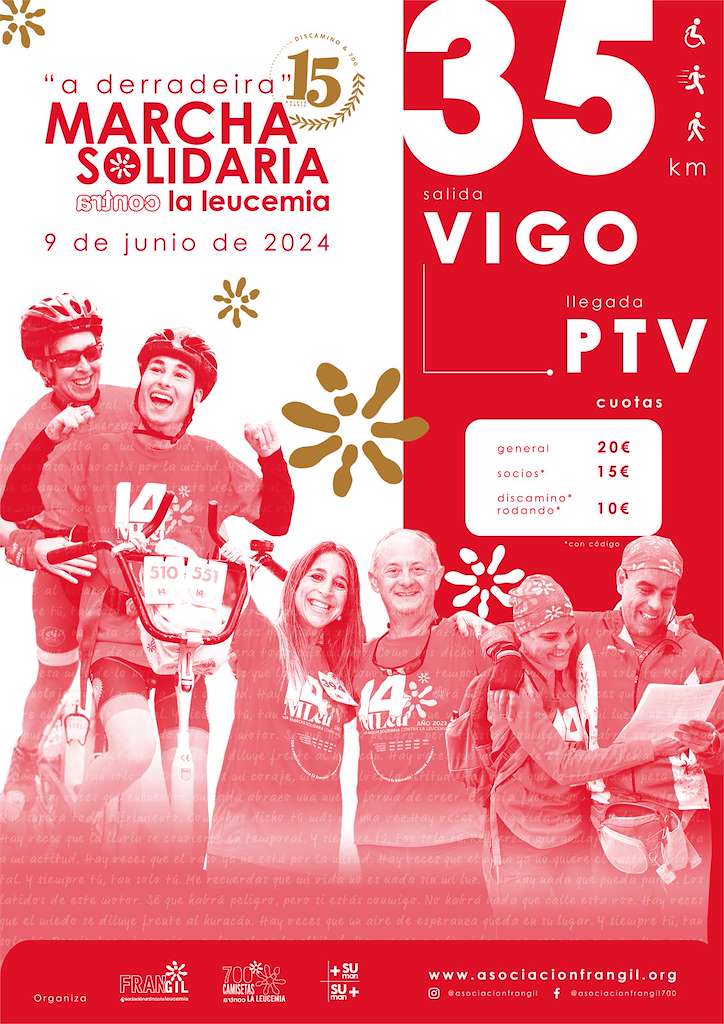 Marcha Solidaria Contra la Leucemia (2024) en Vigo