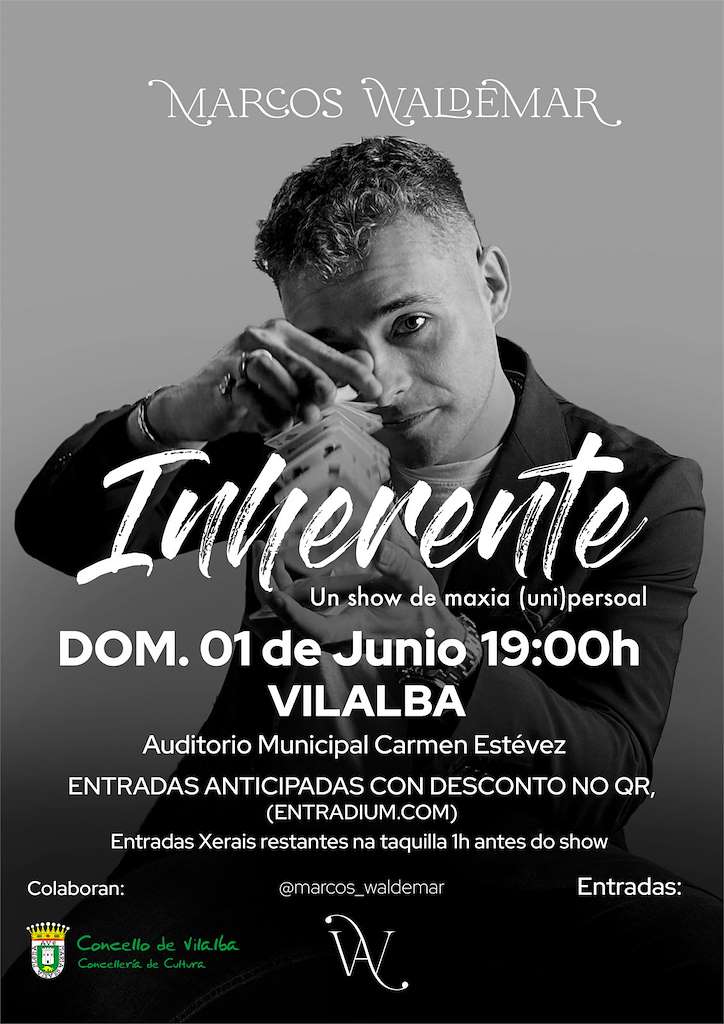 Marcos Waldemar - Inherente (2025) en Vilalba