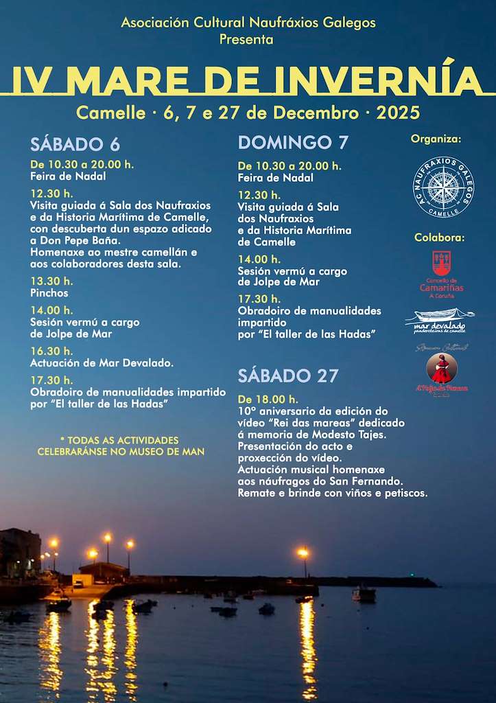 IV Mare de Invernía (2025) en Camariñas