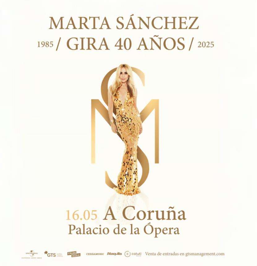 Marta Sánchez -  Gira 40 años 1985-2025 (2026) en A Coruña