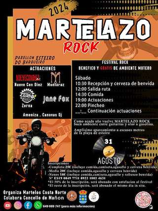 Martelazo Rock en Mañón