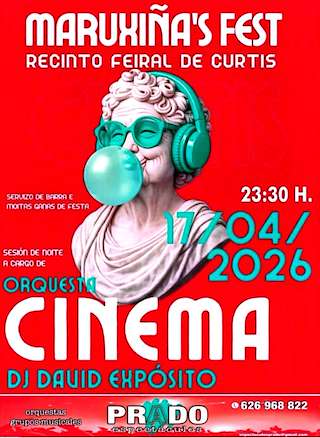 Fechas, información, programa, cartel, imágenes, mapa y ubicación de Maruxiña´s Fest  (2026)  en  Curtis