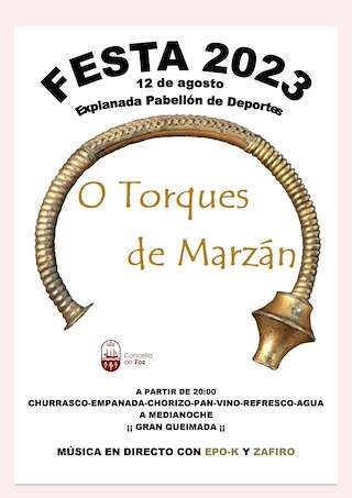 Marzán en Festas en Foz
